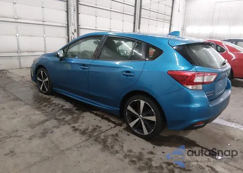 2017 Subaru Impreza 2.0I Sport from USA, damaged, VIN 4S3GTAK68H3711310
